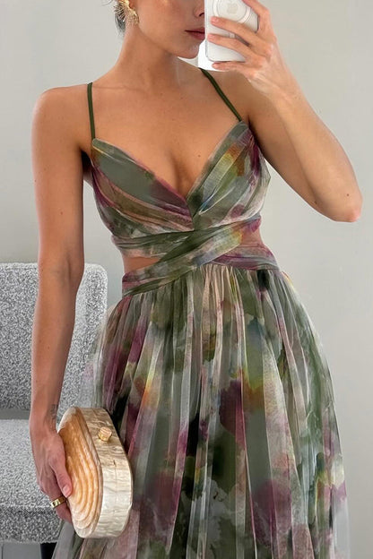 Dorté | Enchanting Floral Maxi Dress