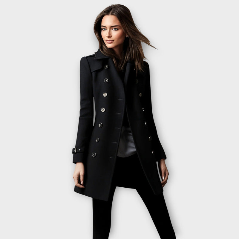 Linda™ | Double Breasted Trench Coat