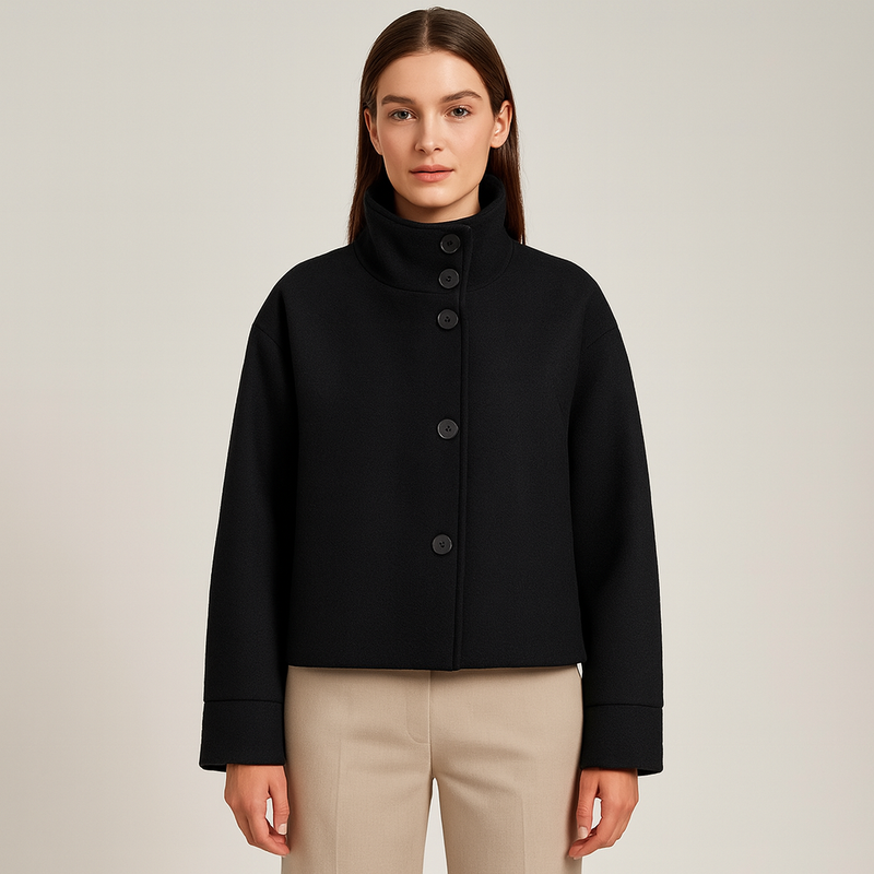 Solvéra™ | Structured Cropped Jacket