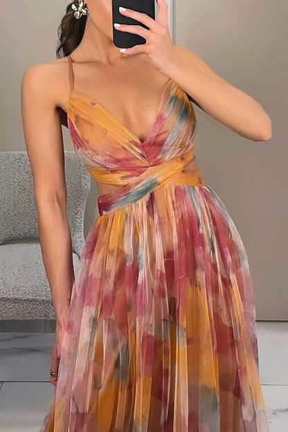 Dorté | Enchanting Floral Maxi Dress